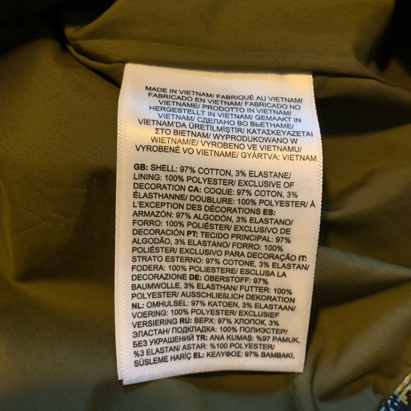 The North Face Ripstop Wind Hooded Jacket Hoodie Plaid Men's Size Small  - NWT - Picture 13 of 13